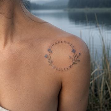 Tatuiruotės su vaikų vardais