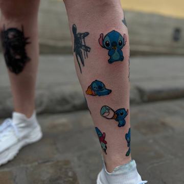 Tatuiruotės ant kojos moterims
