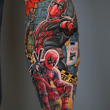 Spalvotos tatuiruotės