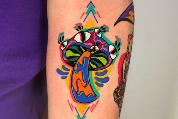 Spalvotos tatuiruotės