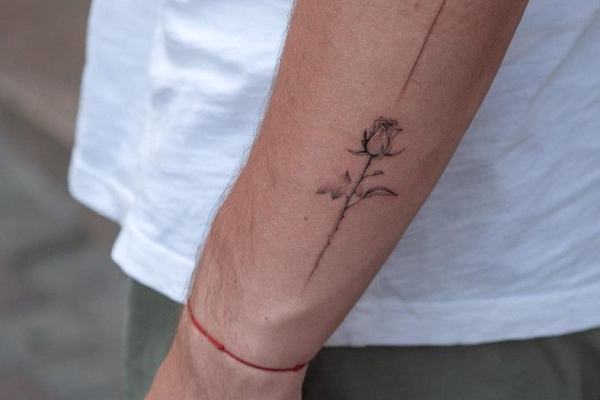 Mažos tatuiruotės vyrams