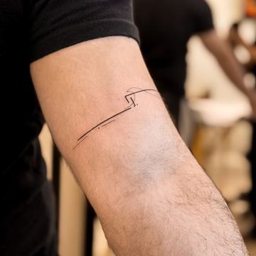 Mažos tatuiruotės vyrams
