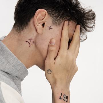 Mažos tatuiruotės vyrams