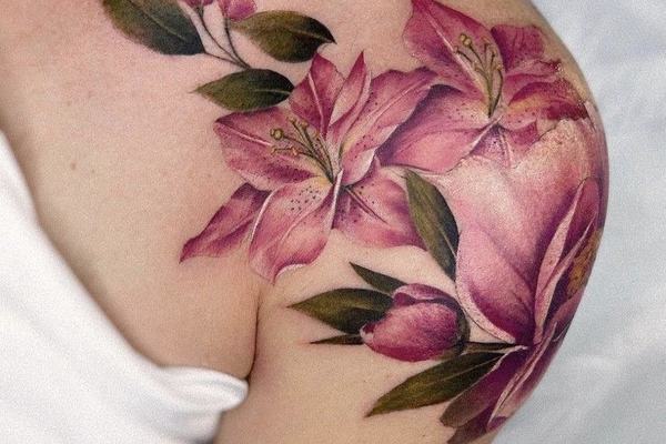 Spalvotos tatuiruotės