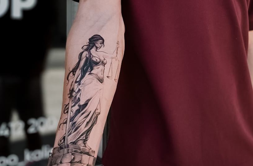 Arm tattoo
