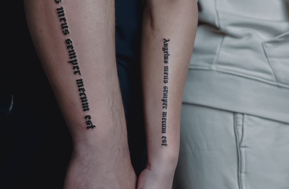 Matching tattoos