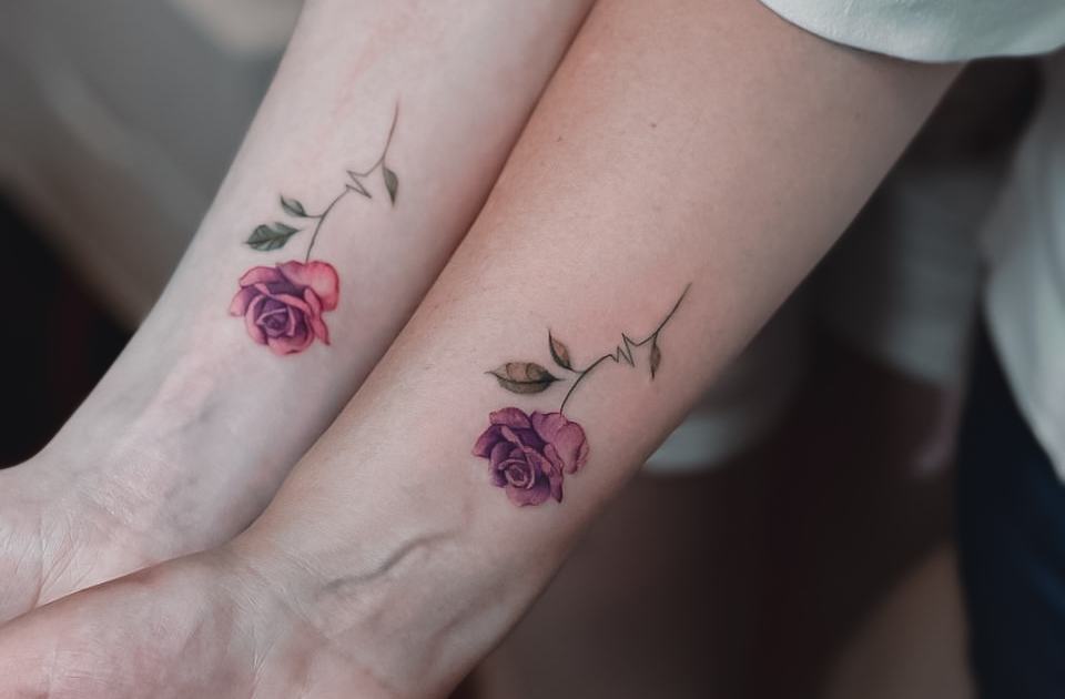 Matching tattoos