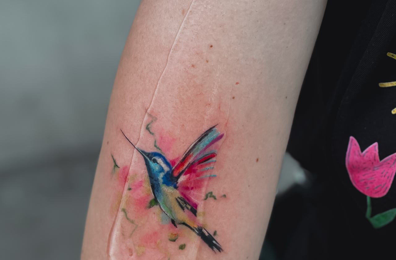 Arm tattoo