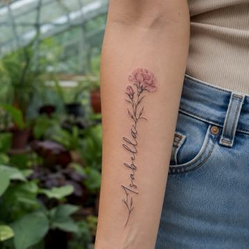 Tatuiruotės su vaikų vardais
