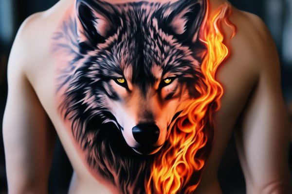 тату волк (6)
